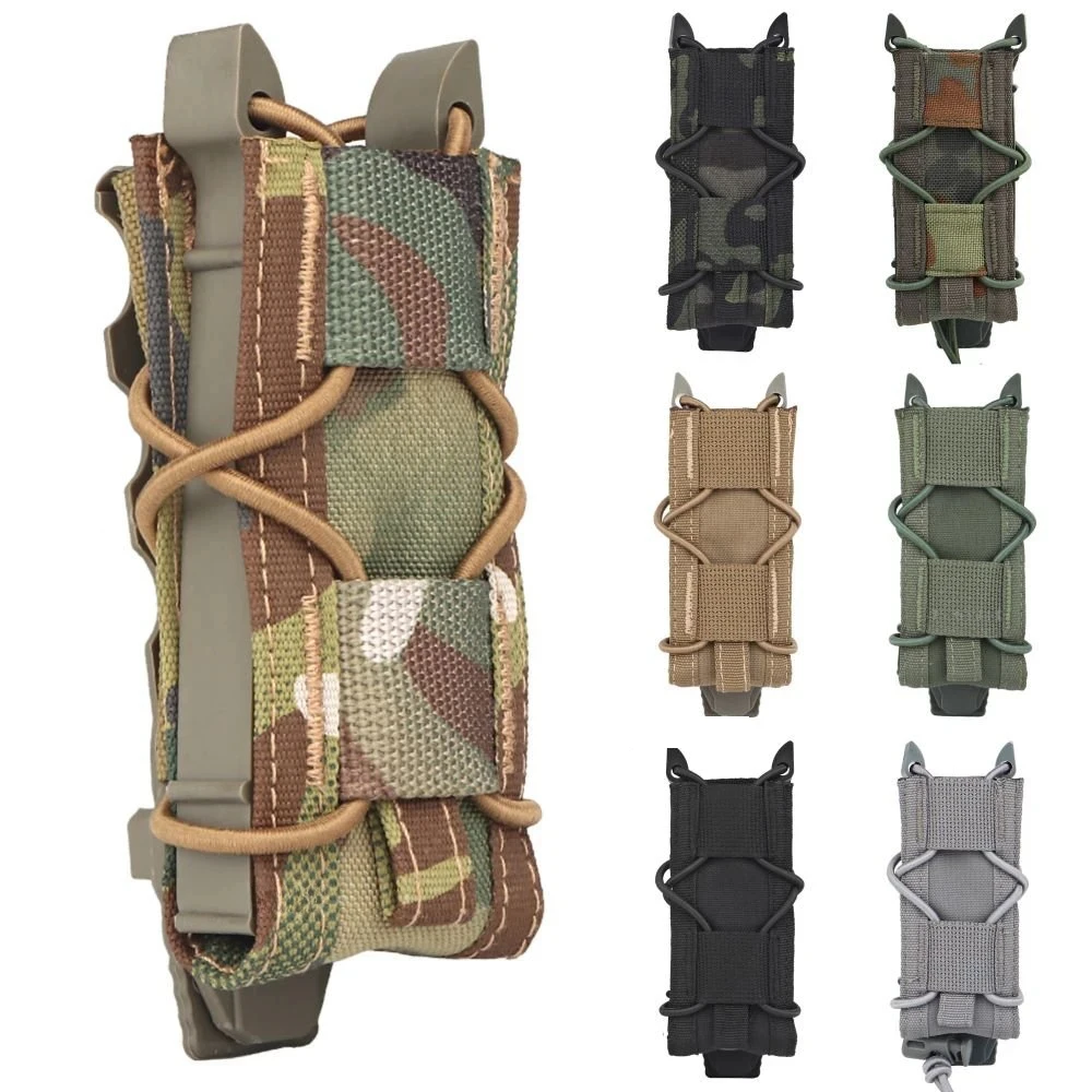 Edc Carry Kit - นิตยสารกระเป๋า 9 มม.ยุทธวิธี MOLLE ปืนพกเดี่ยว MAG