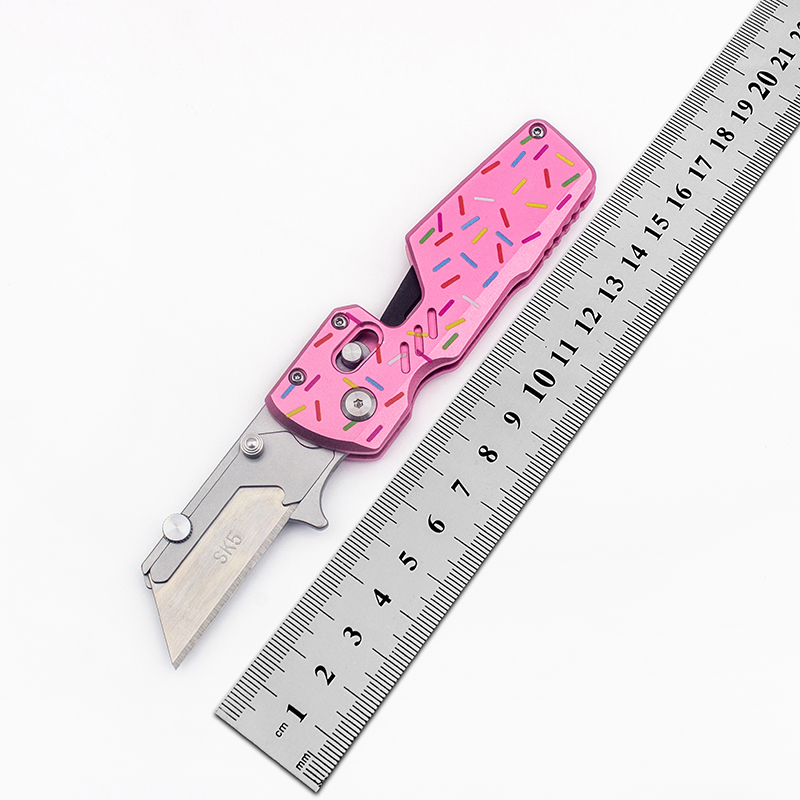 มีดพกอเนกประสงค์แบบพับได้รูปทร - Edc Carry Pocket Knife บทวิจารณ์และราคา