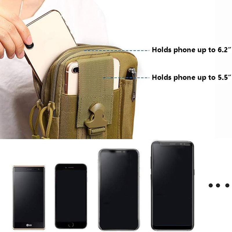 Universal EDC ยุทธวิธี Molle ก - Edc Carry Fanny Pack บทวิจารณ์และราคา